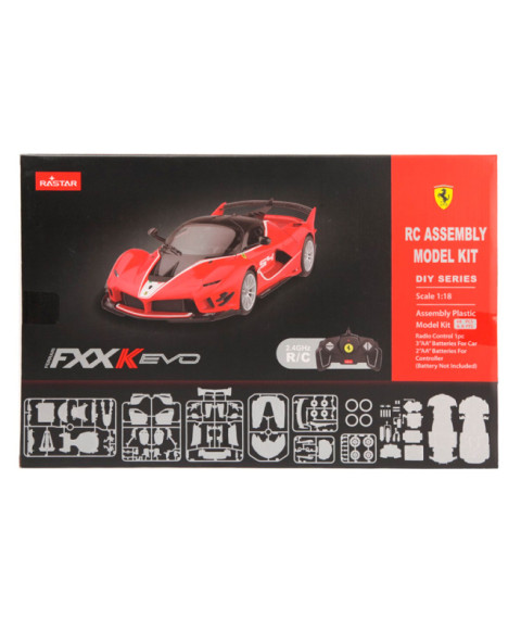 RS Masina cu telecomanda RASTAR DIY 1:18 Ferrari FXX-K EVO (baterii)